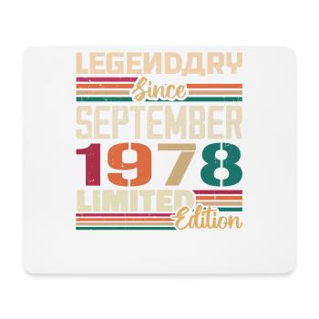 September 1978 Jubilee 1978 September Gift - Mouse Pad (horizontal) - white - Front