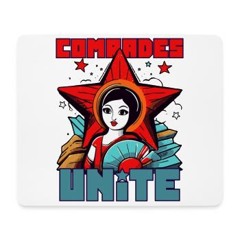 Comrades, unite! A socialist parody - Mouse Pad (horizontal) - white - Front