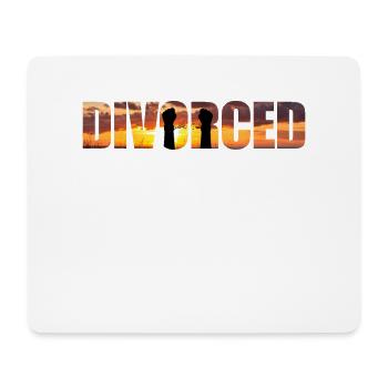 Happy Divorce Party Sunset - Mouse Pad (horizontal) - white - Front