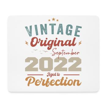 Septembre 2022 Anniversaire 2022 Septembre Cadeau - Tapis de souris (format paysage) - blanc - Devant