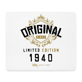 1940 limited edition birthday - Mouse Pad (horizontal) - white - Front