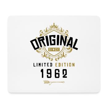 1962 Anniversaire en édition limitée - Tapis de souris (format paysage) - blanc - Devant