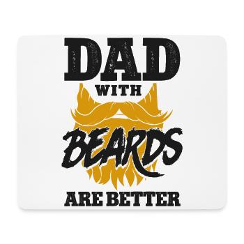 Beard Lover Bearded Man Dad Ginger - Mousepad (Querformat) - Weiß - Vorne