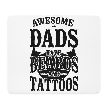 Beard Lover Bearded Man Dad - Mouse Pad (horizontal) - white - Front