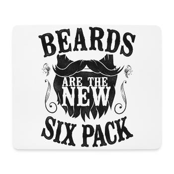 Beard Lover Bearded Man Beards Are - Mousepad (Querformat) - Weiß - Vorne