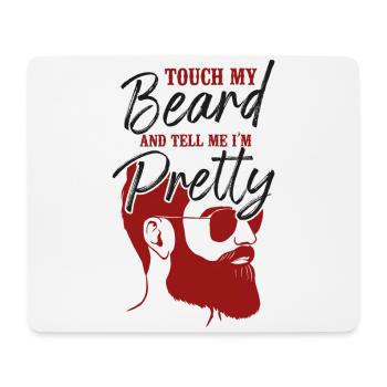 Beard Lover Bearded Man Ginger - Mouse Pad (horizontal) - white - Front