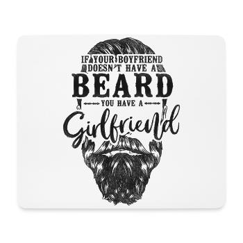Beard Lover Bearded Man If Your - Mouse Pad (horizontal) - white - Front