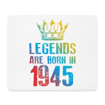 1945 Legends Born In - Mouse Pad (horizontal) - white - Front