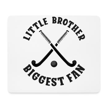 Field Hockey Little Brother - Mousepad (Querformat) - Weiß - Vorne