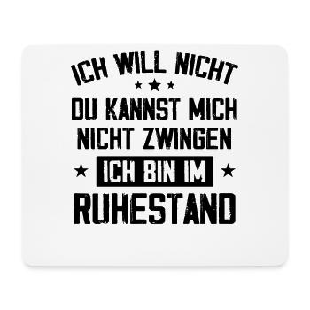 Ruhestand Rente Ruhestand Geschenk - Mousepad (Querformat) - Weiß - Vorne