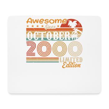 2000 October Vintage - October 2000 - Mouse Pad (horizontal) - white - Front