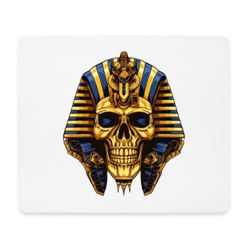 Pharao Totenkopf Symbol - Mousepad (Querformat) - Weiß - Vorne