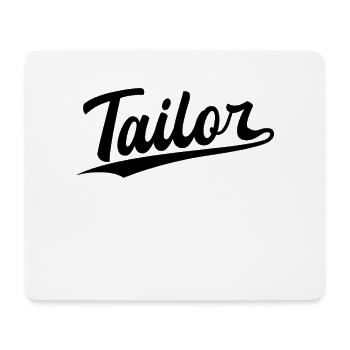 Retro Swoosh Job - Tailor - Mouse Pad (horizontal) - white - Front