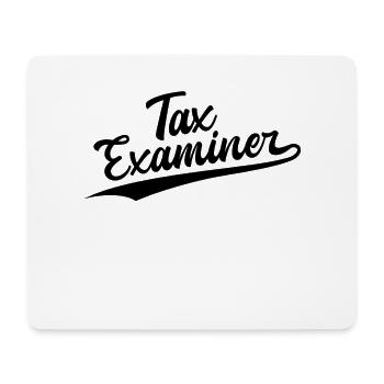 Retro Swoosh Job - Tax Examiner - Mouse Pad (horizontal) - white - Front