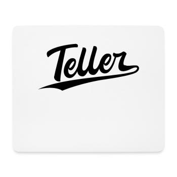 Retro Swoosh Job - Teller - Mousepad (Querformat) - Weiß - Vorne