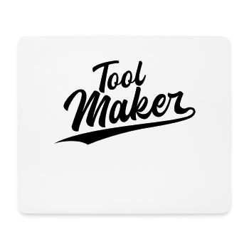 Retro Swoosh Job - Tool Maker - Mouse Pad (horizontal) - white - Front