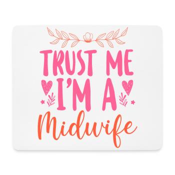 Nurse Midwife Birth Worker Trust - Mousepad (Querformat) - Weiß - Vorne