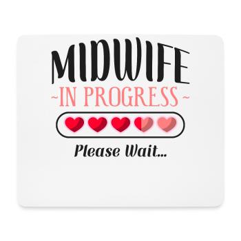 Nurse Midwife Birth Worker Student - Mousepad (Querformat) - Weiß - Vorne