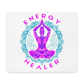 Chakra Holistic Healing Hands Energy Healer Reiki - Mouse Pad (horizontal) - white - Front