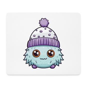Cold, Winter, Creature, Eskimo - Mouse Pad (horizontal) - white - Front