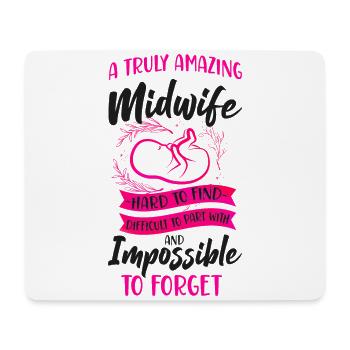 Nurse Midwife Birth Worker A Truly - Mousepad (Querformat) - Weiß - Vorne