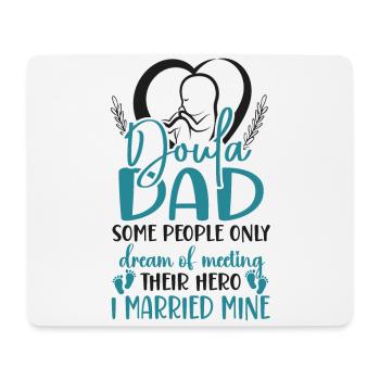 Doula Birth Worker Dad Doula Dad - Mousepad (Querformat) - Weiß - Vorne