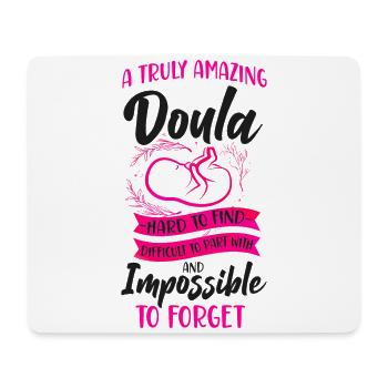 Doula Birth Worker A Truly Amazing - Mousepad (Querformat) - Weiß - Vorne