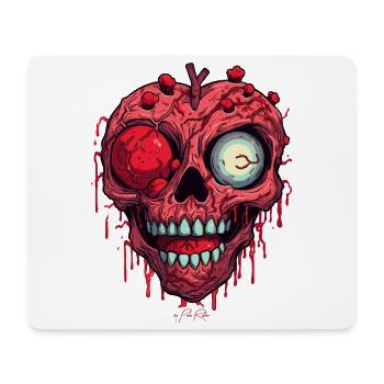 Heart of a Zombie - Mouse Pad (horizontal) - white - Front