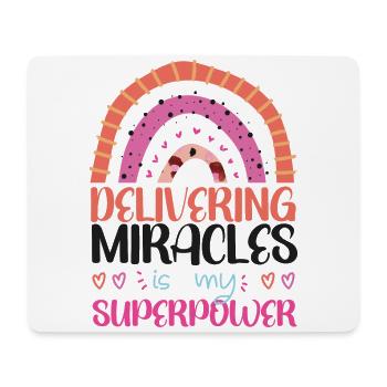 LD Labour And Delivery Nurse - Mousepad (Querformat) - Weiß - Vorne