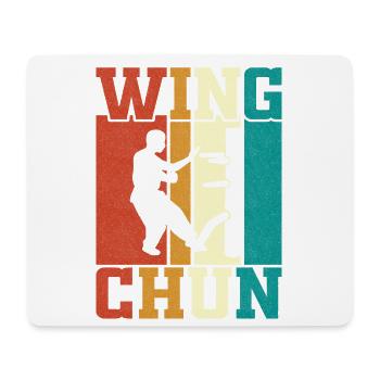 Wing Chun - Mousepad (Querformat) - Weiß - Vorne