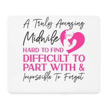 Nurse Midwife Birth Worker A Truly - Mousepad (Querformat) - Weiß - Vorne