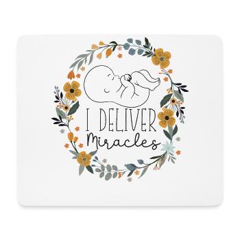 LD Labour And Delivery Nurse - Mousepad (Querformat) - Weiß - Vorne