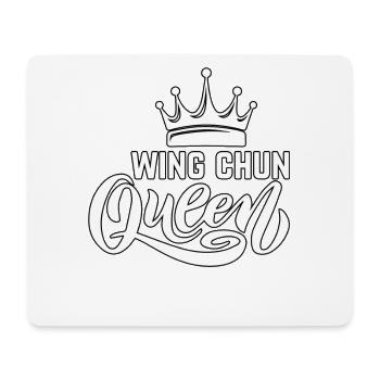 Wing Chun Königin - Mousepad (Querformat) - Weiß - Vorne