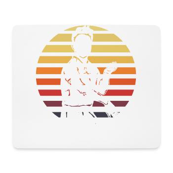 Wing Chun - Mousepad (Querformat) - Weiß - Vorne