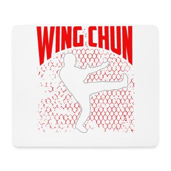 Wing Chun - Mousepad (Querformat) - Weiß - Vorne