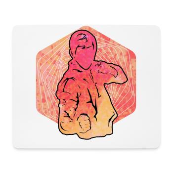 Wing Chun - Mousepad (Querformat) - Weiß - Vorne