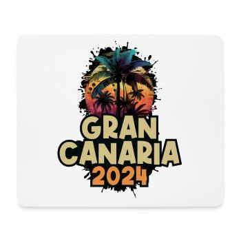 Gran Canaria 2024 Holiday Saying - Mouse Pad (horizontal) - white - Front