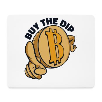Buy The Dip Crypto Cryptocurrency Blockchain - Mouse Pad (horizontal) - white - Front