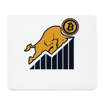 Blockchain Crypto Cryptocurrency Crypto Trader - Mouse Pad (horizontal) - white - Front