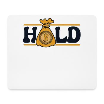 Hold Crypto Kryptowährung Blockchain Crypto - Mousepad (Querformat) - Weiß - Vorne