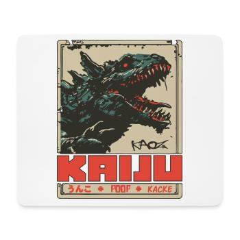 Japan Kanji Kaiju Kacke - Mousepad (Querformat) - Weiß - Vorne