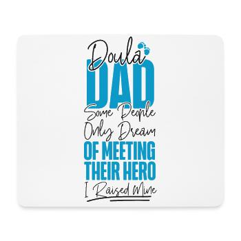 Doula Birth Worker Dad Doula Dad - Mousepad (Querformat) - Weiß - Vorne