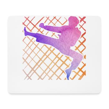 Taekwondo - Mousepad (Querformat) - Weiß - Vorne
