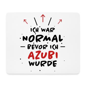 Azubi Spruch Lehrling Job Lustiges Azubi Geschenk - Mousepad (Querformat) - Weiß - Vorne