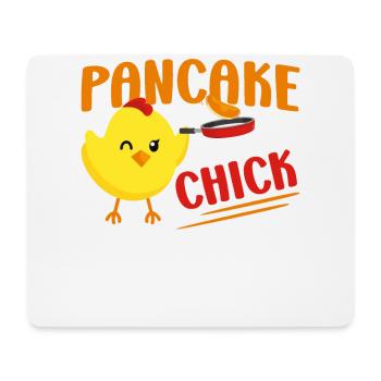 Pancake Lover Kids Chicken Girl - Mousepad (Querformat) - Weiß - Vorne