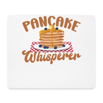 Pancake Lover Kids Pancake - Tapis de souris (format paysage) - blanc - Devant