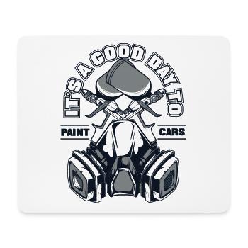 Good Day To Paint Cars Automotive Vehicle Car - Mouse Pad (horizontal) - white - Front