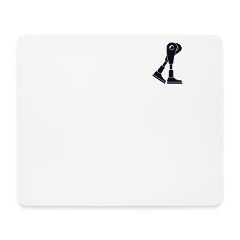 Logo Emblem Prothese Fuß Prothese Gliedmaße Bein - Mousepad (Querformat) - Weiß - Vorne