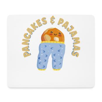Pancake Lover Kids Pancakes & - Tapis de souris (format paysage) - blanc - Devant