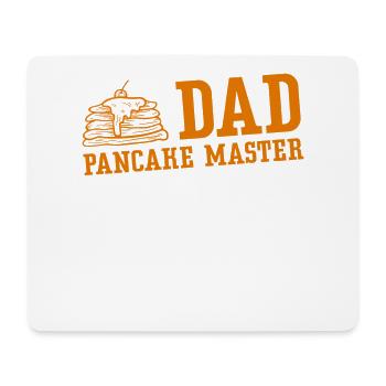 Amateur de crêpes Enfants Papa Papa Crêpe - Tapis de souris (format paysage) - blanc - Devant